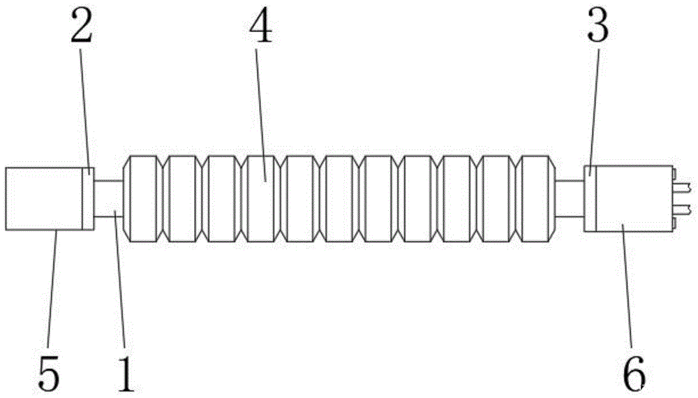 一种用于分切机的滑差轴的制作方法 一种用于分切机的滑差轴的制作方法