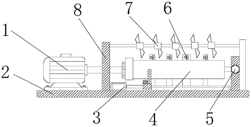 一种高效率纸管分切机的制作方法 一种高效率纸管分切机的制作方法