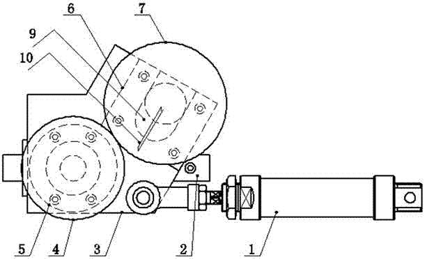 铜箔分切机接触式粘尘系统的制作方法 铜箔分切机接触式粘尘系统的制作方法