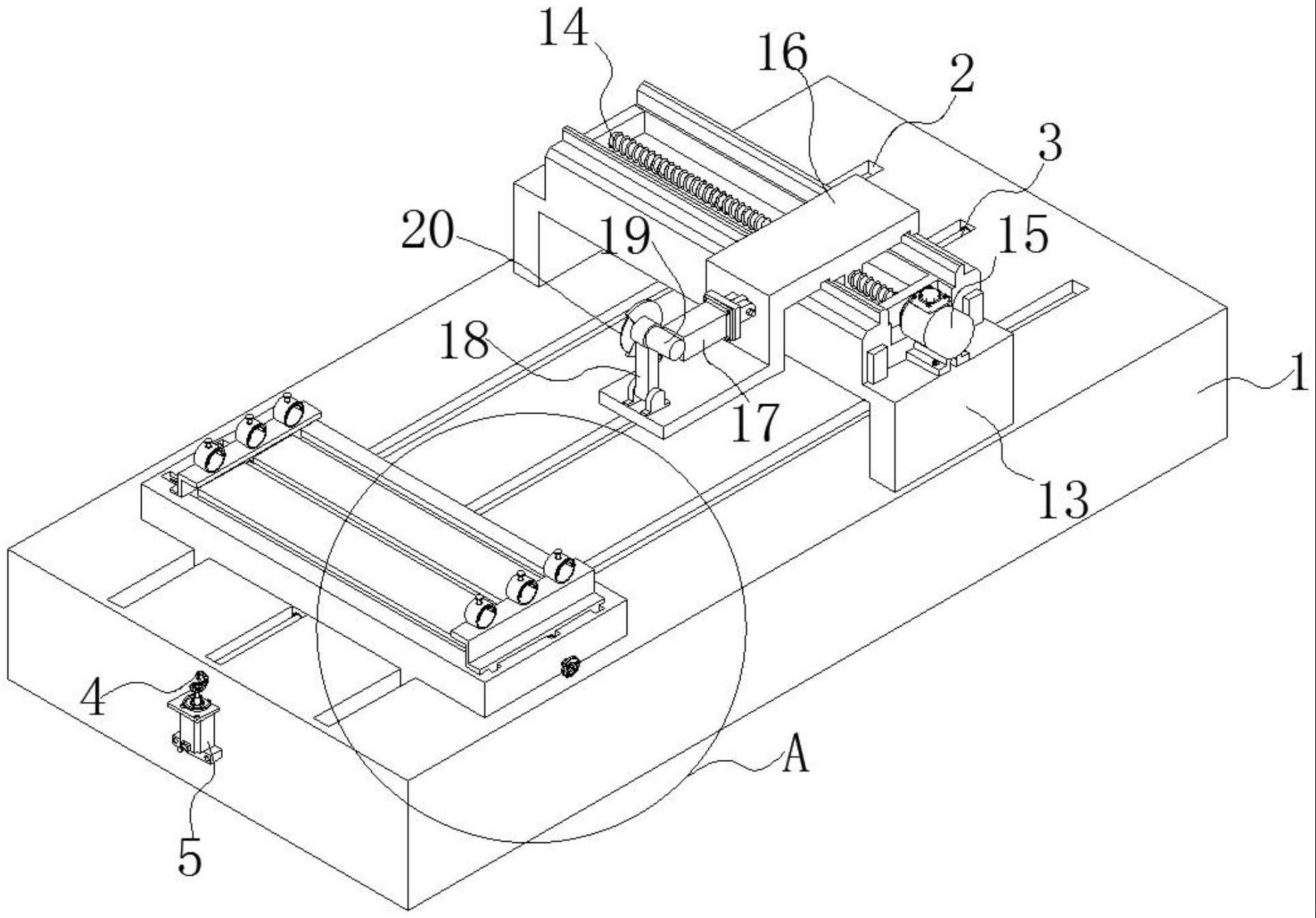 一种具有换刀机构的纸管分切机的制作方法 一种具有换刀机构的纸管分切机的制作方法
