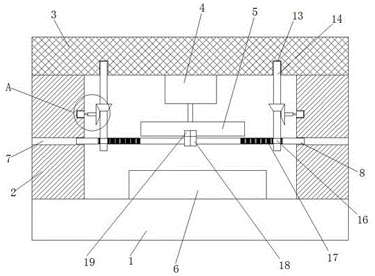高精度触控玻璃SENSOR面用保护膜分切装置的制作方法 高精度触控玻璃SENSOR面用保护膜分切装置的制作方法