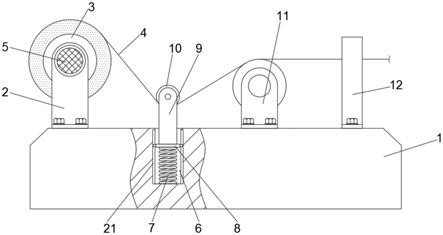 一种铜箔分切防褶皱结构的制作方法 一种铜箔分切防褶皱结构的制作方法