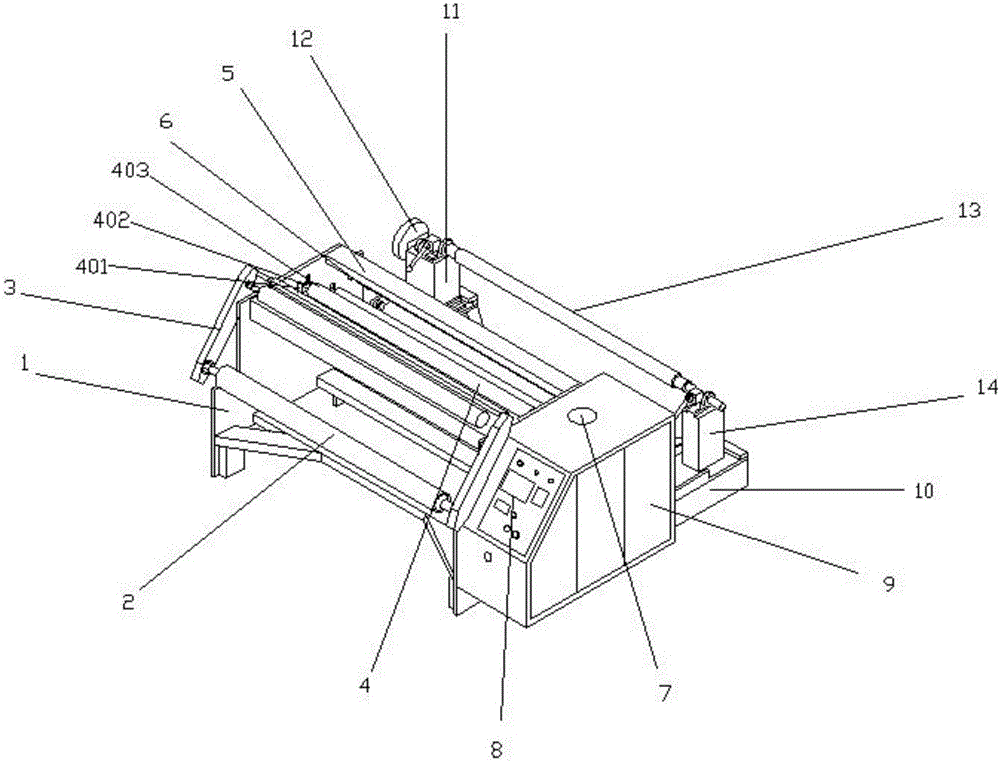 一种防静电薄膜分切机的制作方法 一种防静电薄膜分切机的制作方法