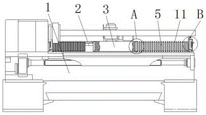 一种数控纸管精切机的滑轨防护结构的制作方法 一种数控纸管精切机的滑轨防护结构的制作方法