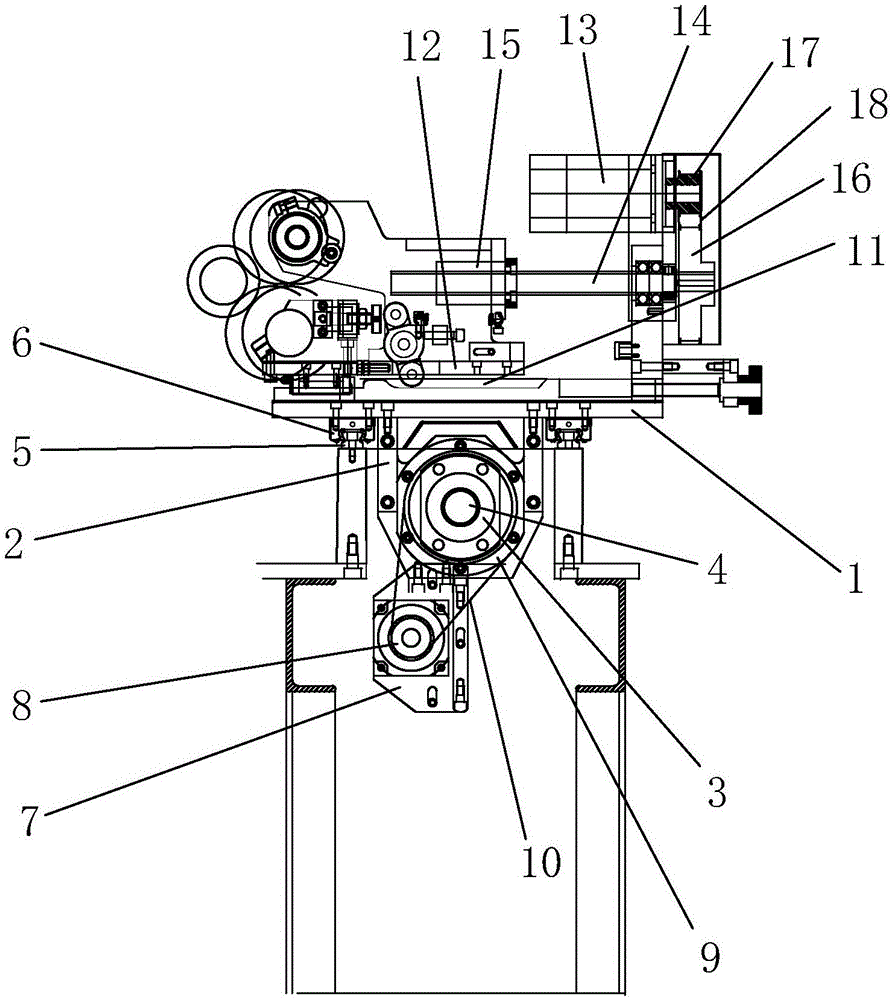 一种三轴全自动调刀定位多刀纸管精切机及其切刀机构的制作方法 一种三轴全自动调刀定位多刀纸管精切机及其切刀机构的制作方法