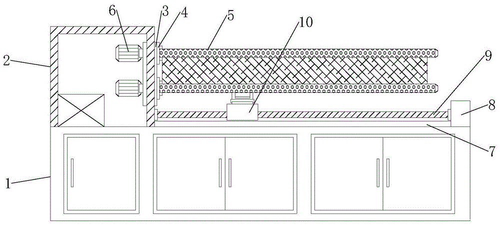 一种切面平整的纸管精切机的制作方法 一种切面平整的纸管精切机的制作方法