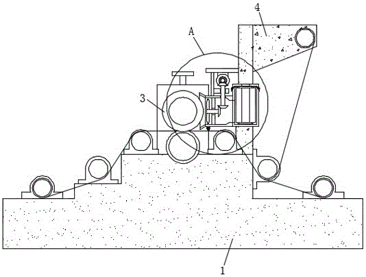 一种用于铝板带箔分切机的切刀表面铝屑清理装置的制作方法 一种用于铝板带箔分切机的切刀表面铝屑清理装置的制作方法