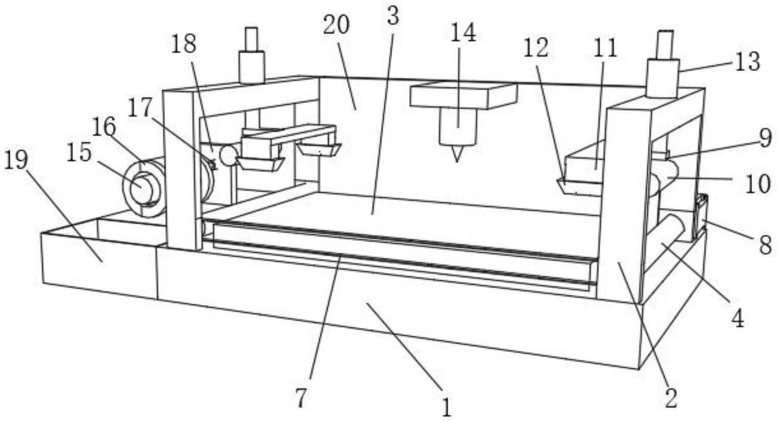 一种基于收银纸生产的分切机上料装置的制作方法 一种基于收银纸生产的分切机上料装置的制作方法