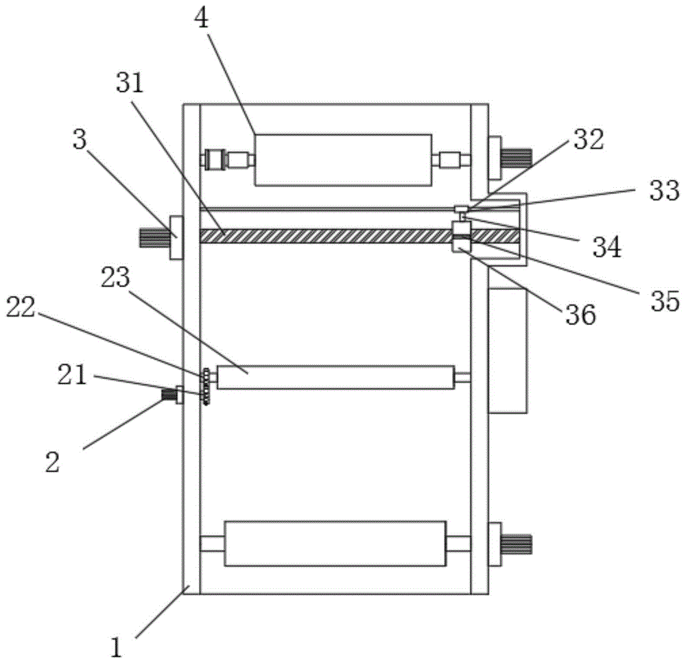 一种可测量纸张长度的卷筒纸分切机的制作方法 一种可测量纸张长度的卷筒纸分切机的制作方法