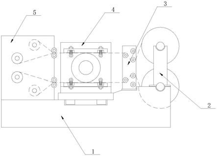 云母带的分切装置的制作方法
