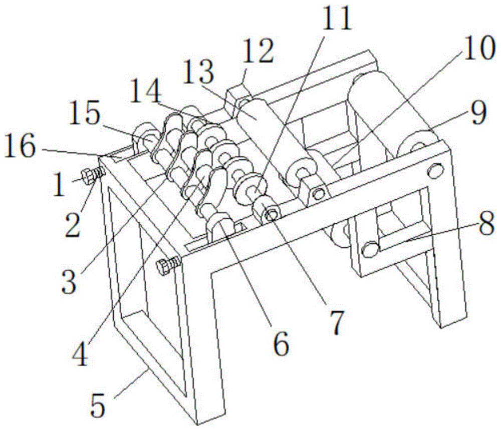 一种锂电池分切机收卷筒调节装置的制作方法 一种锂电池分切机收卷筒调节装置的制作方法