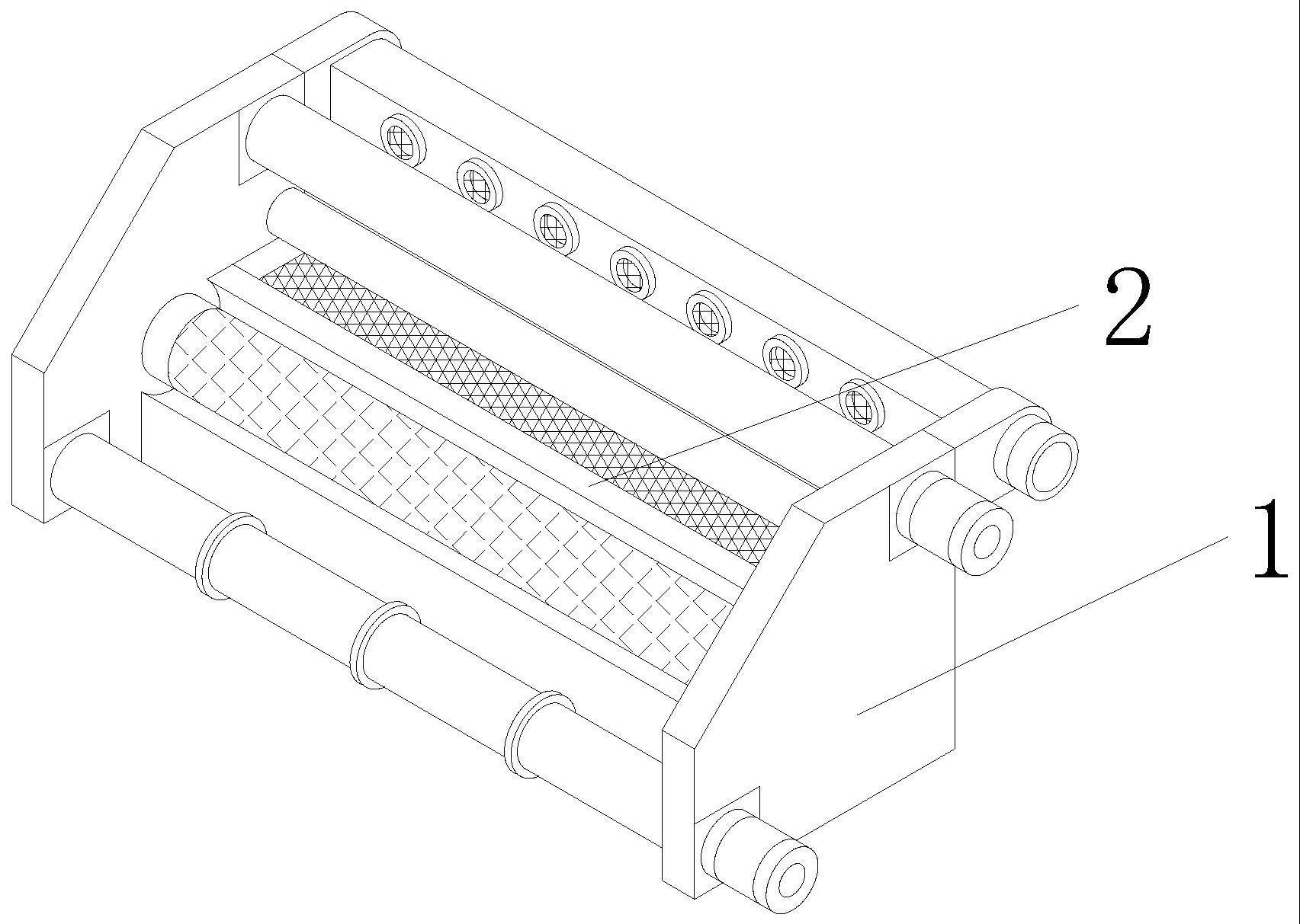 一种聚丙烯食品包装袋分切机的制作方法 一种聚丙烯食品包装袋分切机的制作方法