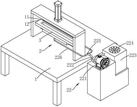 环保型分切机的切刀清洁装置的制作方法 环保型分切机的切刀清洁装置的制作方法