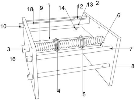 一种复卷机用铝箔切割机构的制作方法 一种复卷机用铝箔切割机构的制作方法