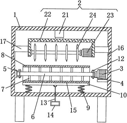 一种用于纸制品加工的切管机的制作方法 一种用于纸制品加工的切管机的制作方法