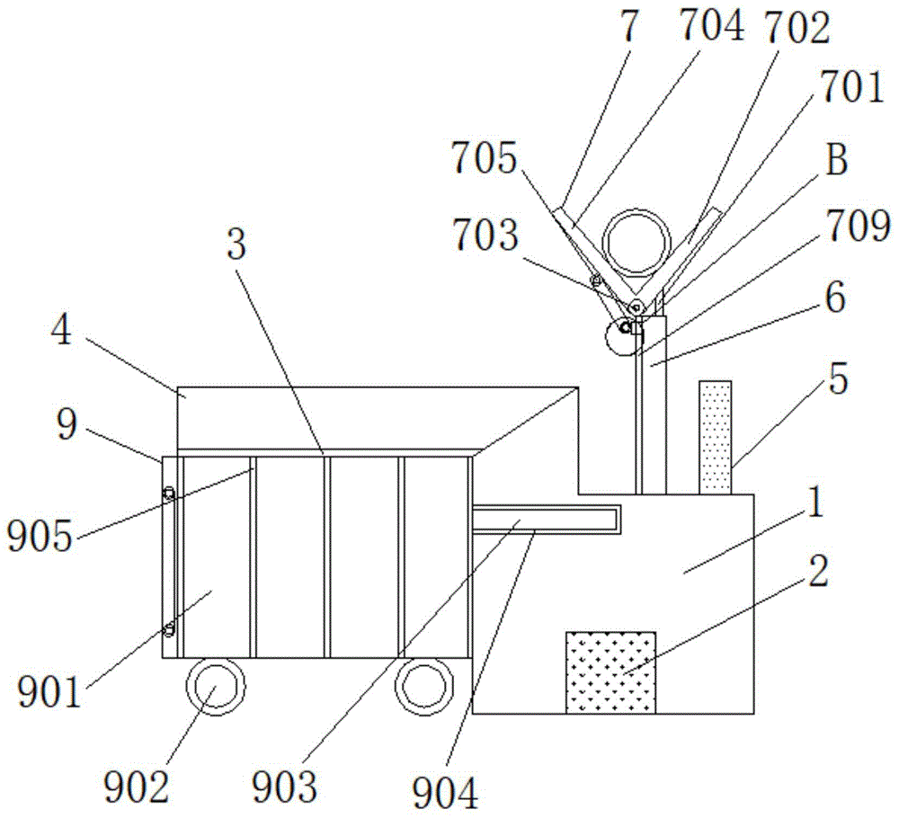 一种纸管生产接管装置的制作方法 一种纸管生产接管装置的制作方法