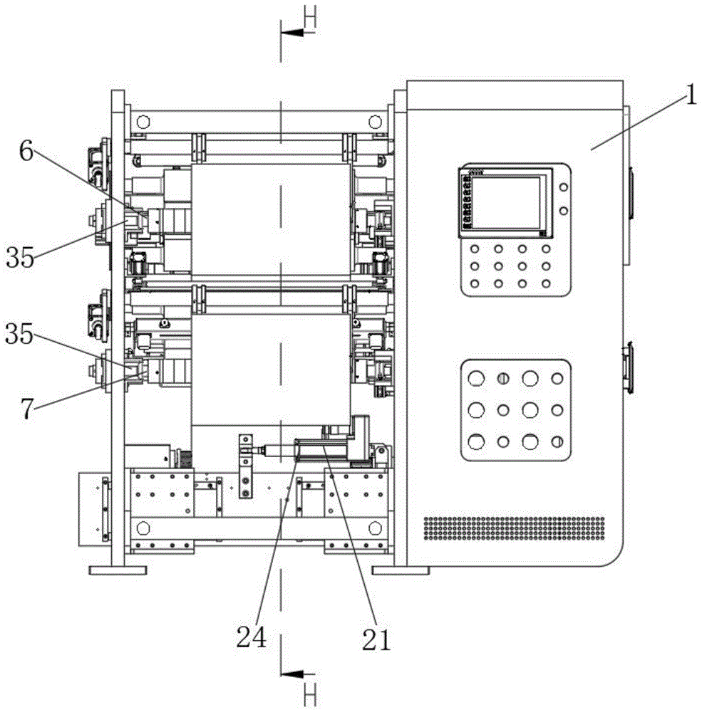 一种铝塑膜分切设备的制作方法 一种铝塑膜分切设备的制作方法