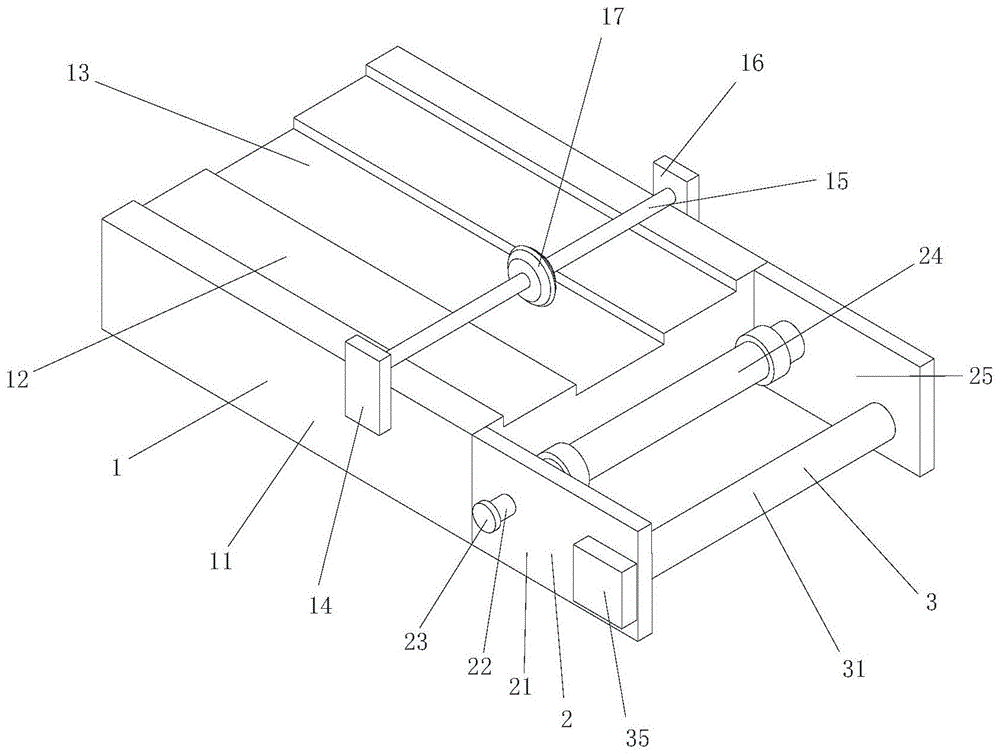 一种印刷用送纸分切机的制作方法 一种印刷用送纸分切机的制作方法