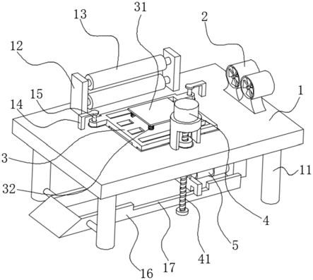 一种印刷薄刀分切机用退料整合组件的制作方法 一种印刷薄刀分切机用退料整合组件的制作方法