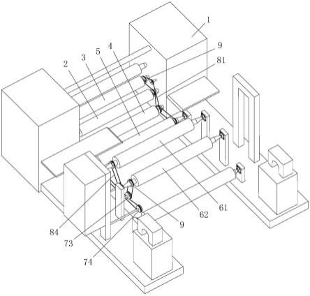 一种用于电解铜箔分切生产中保持导辊同步运转的结构的制作方法 一种用于电解铜箔分切生产中保持导辊同步运转的结构的制作方法