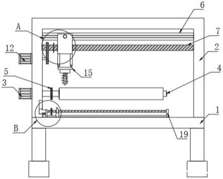 双面防静电聚酰亚胺胶带加工用分切装置的制作方法 双面防静电聚酰亚胺胶带加工用分切装置的制作方法