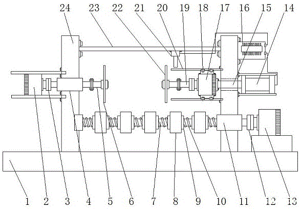 一种锂离子电池极片加工用分切装置的制作方法 一种锂离子电池极片加工用分切装置的制作方法