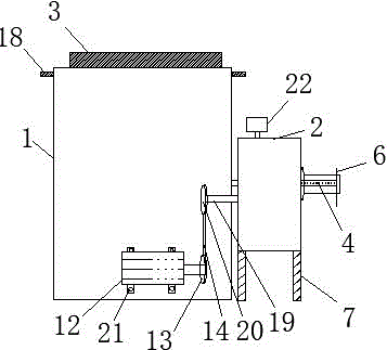 一种纵剪分切机的边丝收卷装置的制作方法 一种纵剪分切机的边丝收卷装置的制作方法