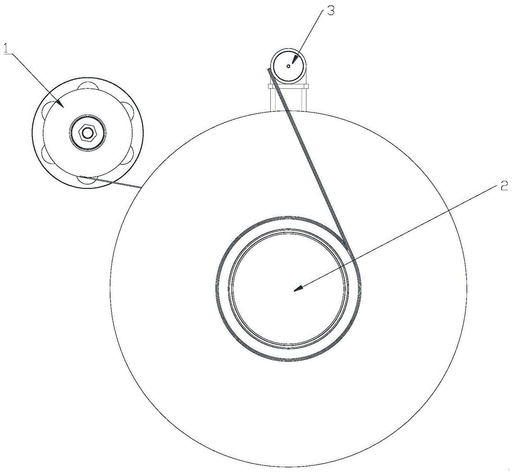 一种预浸料分切机用收放卷装置的制作方法 一种预浸料分切机用收放卷装置的制作方法