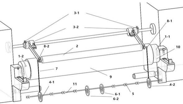 一种防止起皱的收卷装置的制作方法 一种防止起皱的收卷装置的制作方法