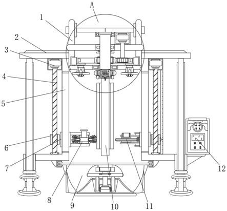 一种用于纸管生产的高效分切机及使用方法与流程 一种用于纸管生产的高效分切机及使用方法与流程