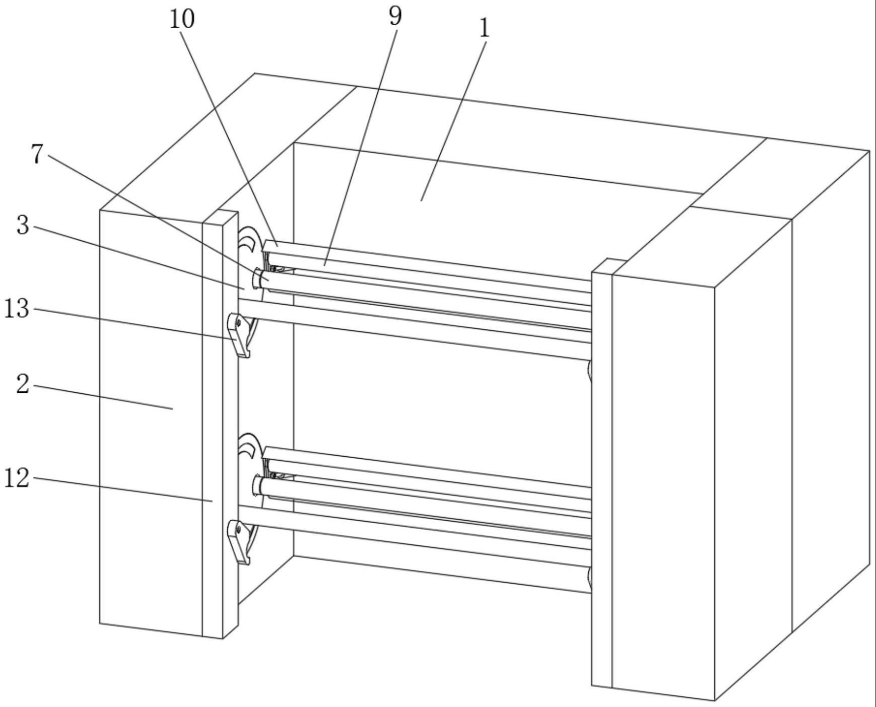 分切机不停机换轴装置的制作方法 分切机不停机换轴装置的制作方法